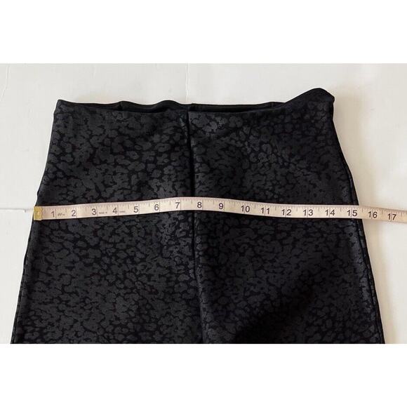Lysse Animal Print Legging Women M Black Stretch Tommy Control High Rise - Picture 4 of 11